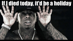 Lil Wayne tweets, He's GOOD.