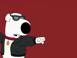 brian griffin from family guy