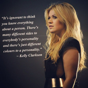 Kelly Clarkson #quotes