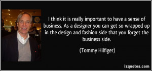 More Tommy Hilfiger Quotes