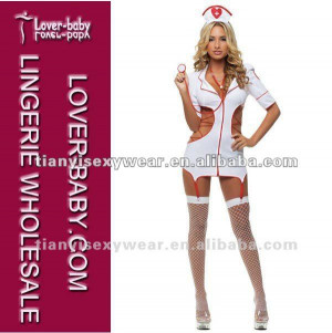 coqueta traje de enfermera sexy traje de cosplay para las mujeres