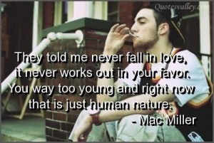 They Told Me Never Fall In Love