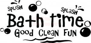 ... bathroom inspirational vinyl wall decal quotes sayings art lettering