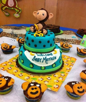 Funny Cute Baby Shower Cake...
