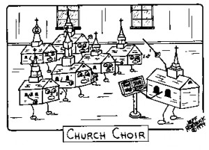 ... Pictures filed under choir chorus joke singing profile alto altos