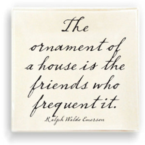 Home » Gift » Glass Tray with Ralph Waldo Emerson Quote