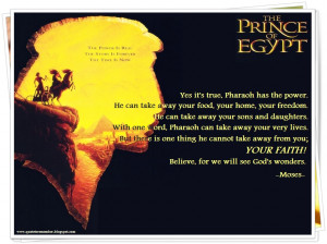 THE PRINCE OF EGYPT [1998]