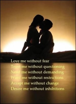 Love me without fear quotes