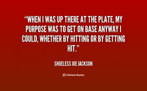 Shoeless Joe Jackson Quotes
