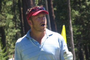 Bode Miller brings his stubble and his attitude to a golf course ...