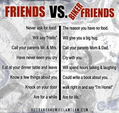 friends vs biker friends