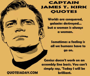 Captain James T. Kirk Quotes