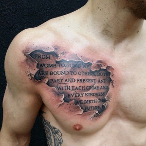 Cloud Atlas quote on Cory Mahon. || Done by Pete Carreno in Franklin ...