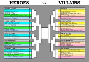 Introducing Cinematical's Heroes Vs. Villains Tournament!