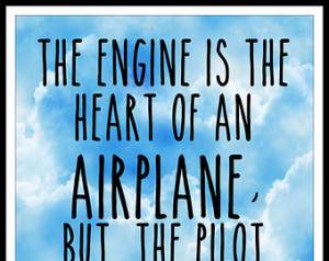 Aviation Pilot Flight Quote on Clouds - 8x10 Digital Download