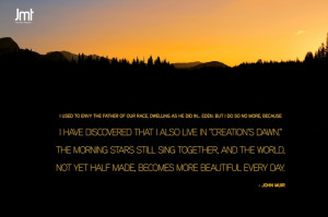 John Muir quote of the day: Projects, Word Of Wisdom, John Muir Quotes ...