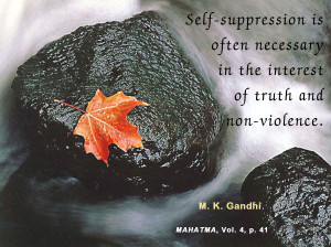 Mahatma Gandhi Quotes on Non-violence