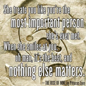 Rise of Nine- Pittacus Lore Quote
