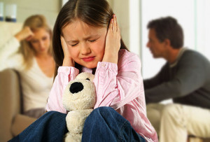 stress trigger fighting parents