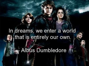 Harry potter quotes and sayings dreams meaningful positive