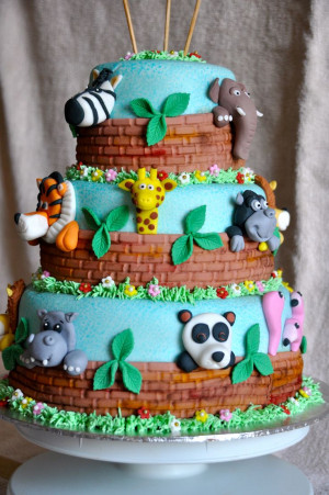 ... Cakes, Zoo Animals, Parties Ideas, Birthday Cake, Birthday Ideas