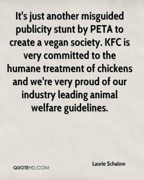 ... just another misguided publicity stunt by PETA to create a vegan