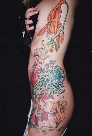 Relentless Side Tattoo Floral-side.jpg by relentless tattoo photos ...