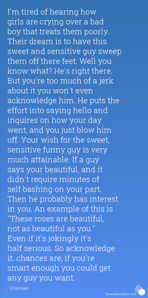 Girls Crying Over Boys Im tired of hearing how girls