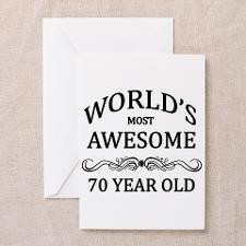 World's Most Awesome 70 Year Old Greeting Cards (P for
