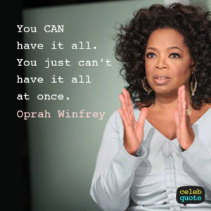 oprah quote - plan each business idea effectivey