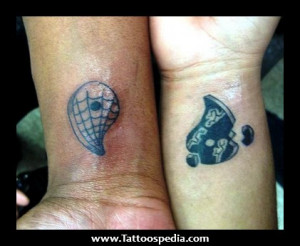 Wing Chest Tattoos » Ying Yang Tattoos For Couples