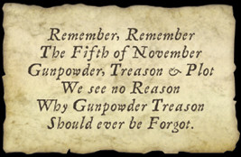 Remember, Remember the 5th of November: Guy Fawkes Day