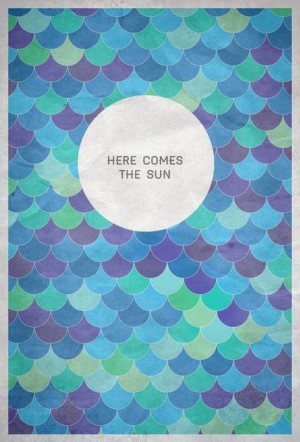 here comes the sun Art Print by Sof Andrade