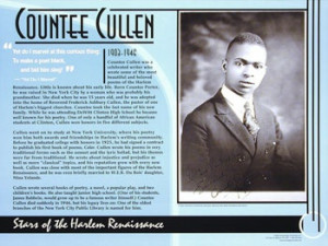 Countee Cullen, Stars of the Harlem Renaissance