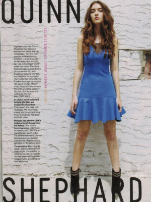 ... quinn shephard quinn shephard featured in nylon magazine s september