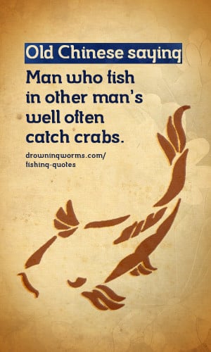 Listen Fishing Quote