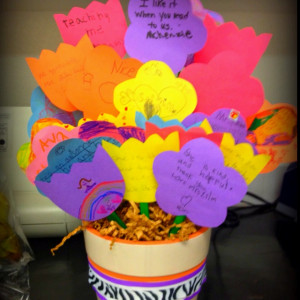 Ideas, Teachers Gift, Teachers Appreciation, Note Flowers, Flowers ...