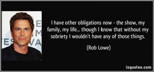 More Rob Lowe Quotes