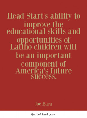... will be an important component of America's future success