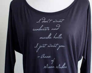 Anne of Green Gables Literary Shirt - Sunbursts Quote- Women's Flowy ...