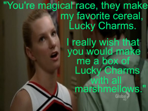 celebritytainment.com – Glee Brittany Quotes