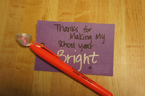 Teacher Appreciation Week - Day 1