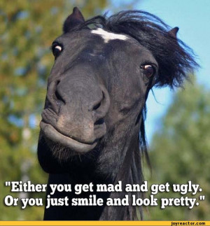 ... Or you just smile and look pretty.