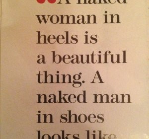 High Heels and Standards