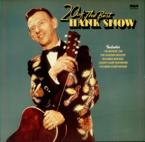 Hank Snow 20 Of The Best UK LP RECORD NL89422