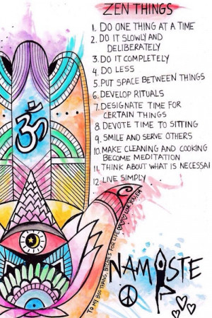 ... mindfulness artists on tumblr nirvanna Namaste self love self help