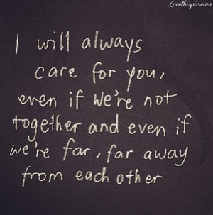 Will Always Care For You