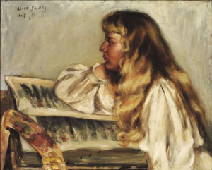 Portrait by Alice Pike Barney, 1890