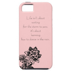 Life Quote iphone 5 Case