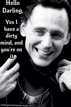 Yes I have a dirty mind. And you’re on it.